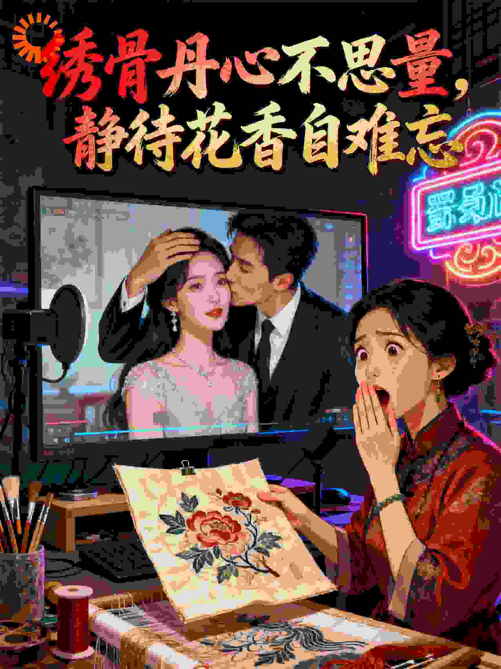 绣骨丹心不思量，静待花香自难忘