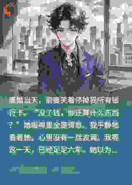 离婚当天，她笑我穷困，我让她万劫不复
