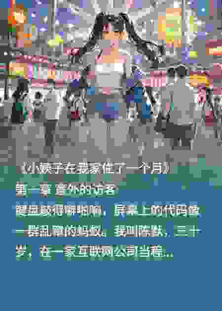 小姨子在我家住了一个月