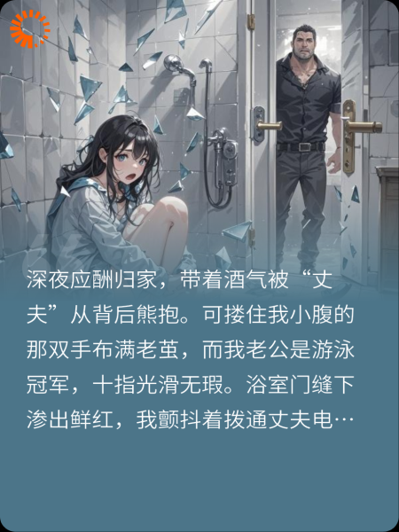 摸上老公后背第三只手！