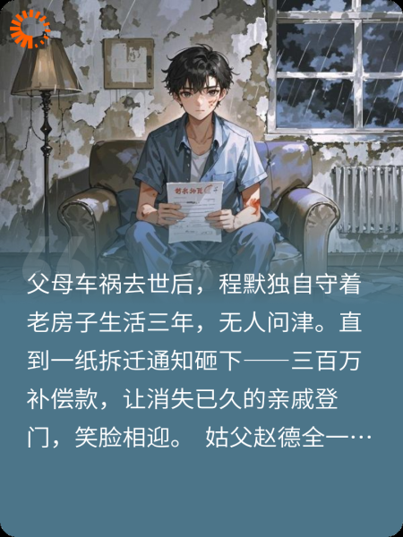 房子拆迁，亲戚要我分一半