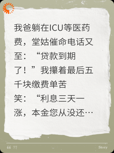 我撕开伪善堂姑的面皮