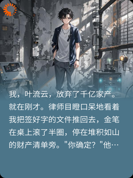 我放弃千亿家产后，前女友疯了