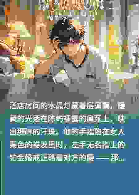 婚戒压着的陌生体温