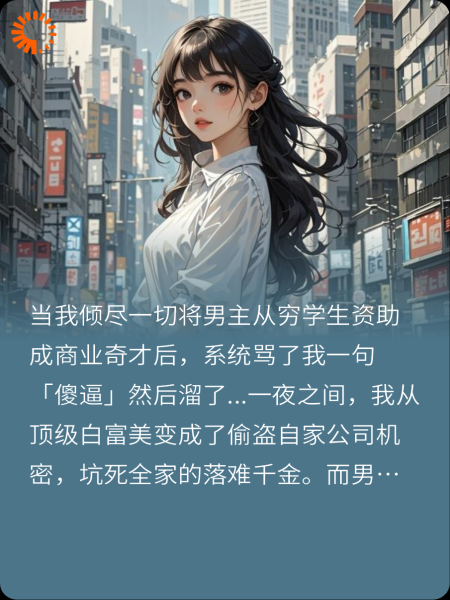 系统命令我给贫困生男主五百万后