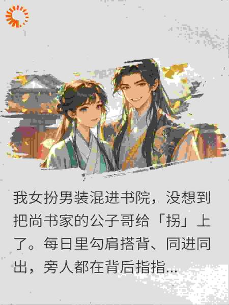 女扮男装跟尚书公子勾肩搭背，却意外发现:他是断袖！