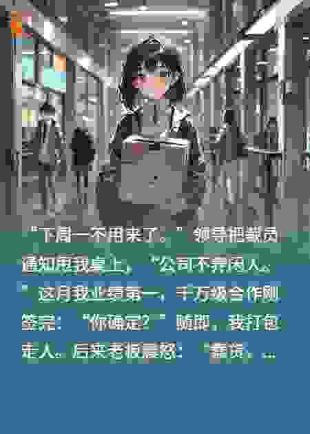 裁员裁到大金主