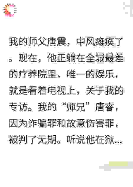 圣手修复师的骗局