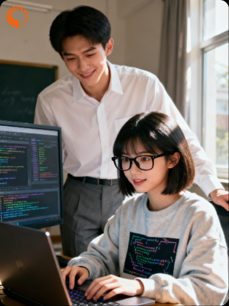 黑客大佬装学渣钓校霸？