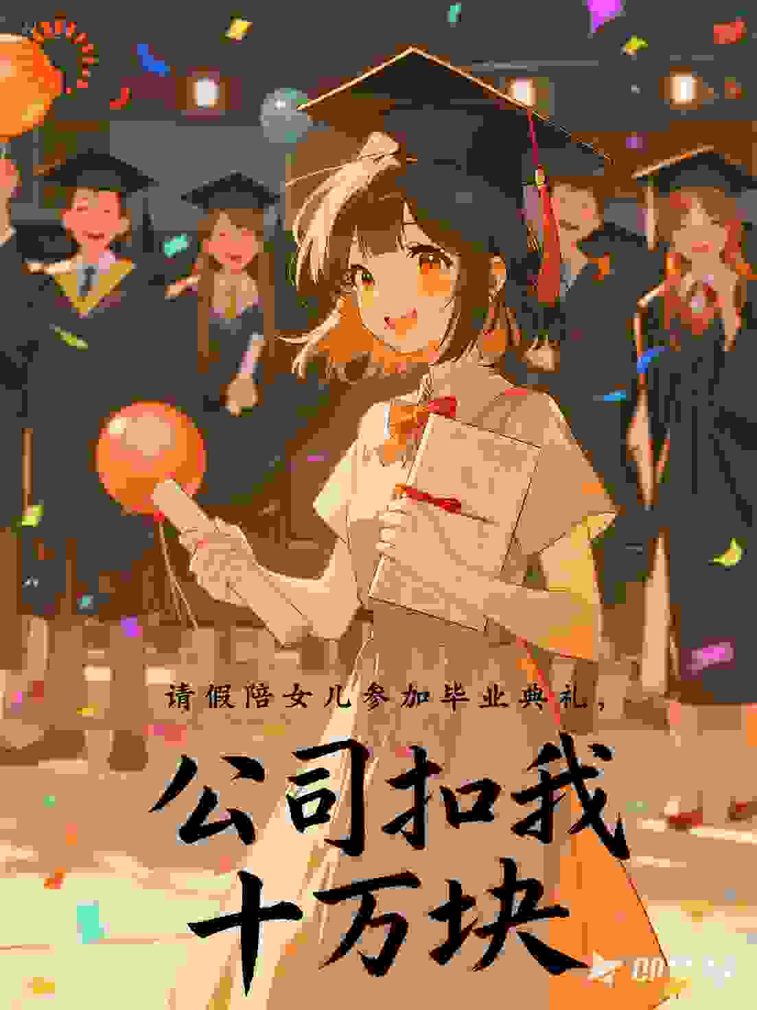 请假陪女儿参加毕业典礼，公司扣我十万块年终奖