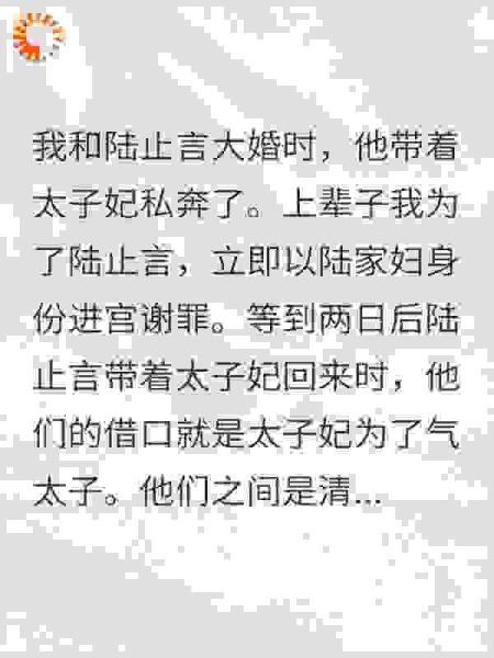 他带太子妃逃婚，我直接撬走太子