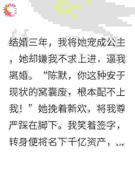 我捐献家产，前妻疯了