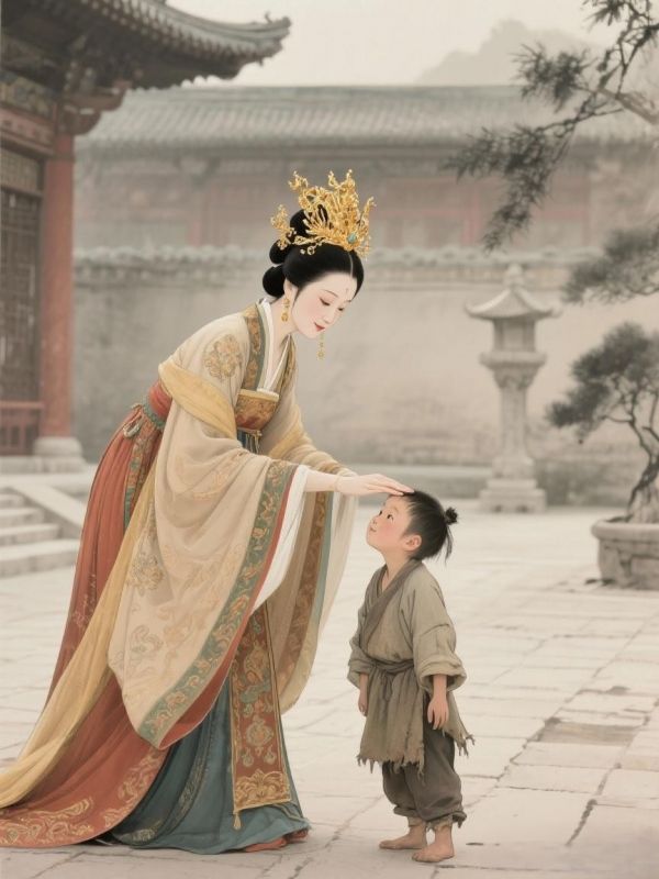 瞎眼贵妃错认孩子后