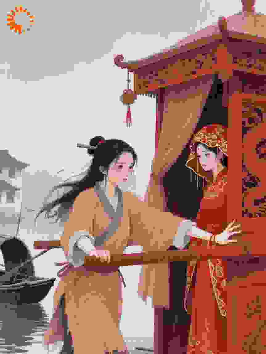喜轿前，渔女哭求我让位