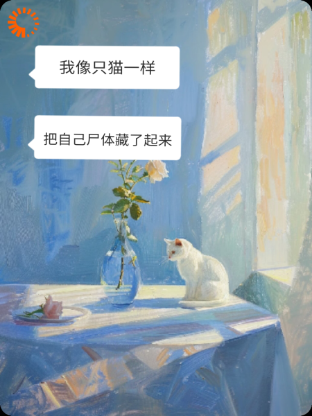 我像只猫一样把自己尸体藏了起来