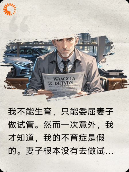我不能生育，女助理怀了我的孩子