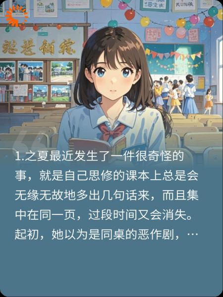 当课本上的人有了意识…………