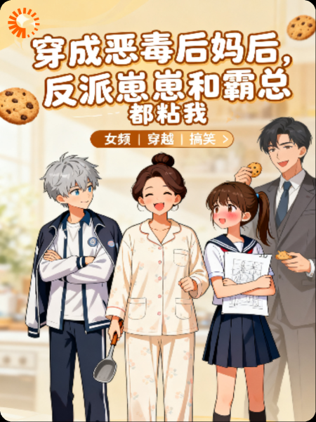 穿成恶毒后妈后，反派崽崽和霸总都粘我
