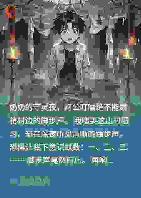 夜半数步声