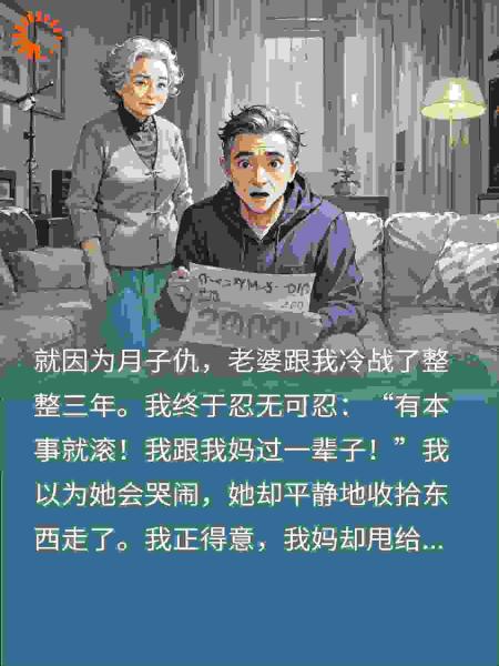 天价月子仇：我让老婆滚，亲妈甩200万账单，我傻眼了