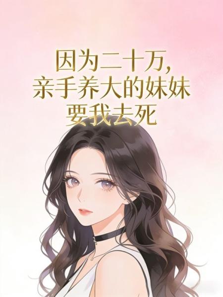 因为二十万，亲手养大的妹妹要我去死