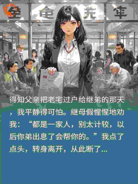 父亲将祖宅给继子？五年后我亮房本夺产，炸懵白眼狼！