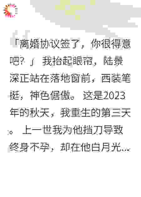 重生后我成了前夫高攀不起的人