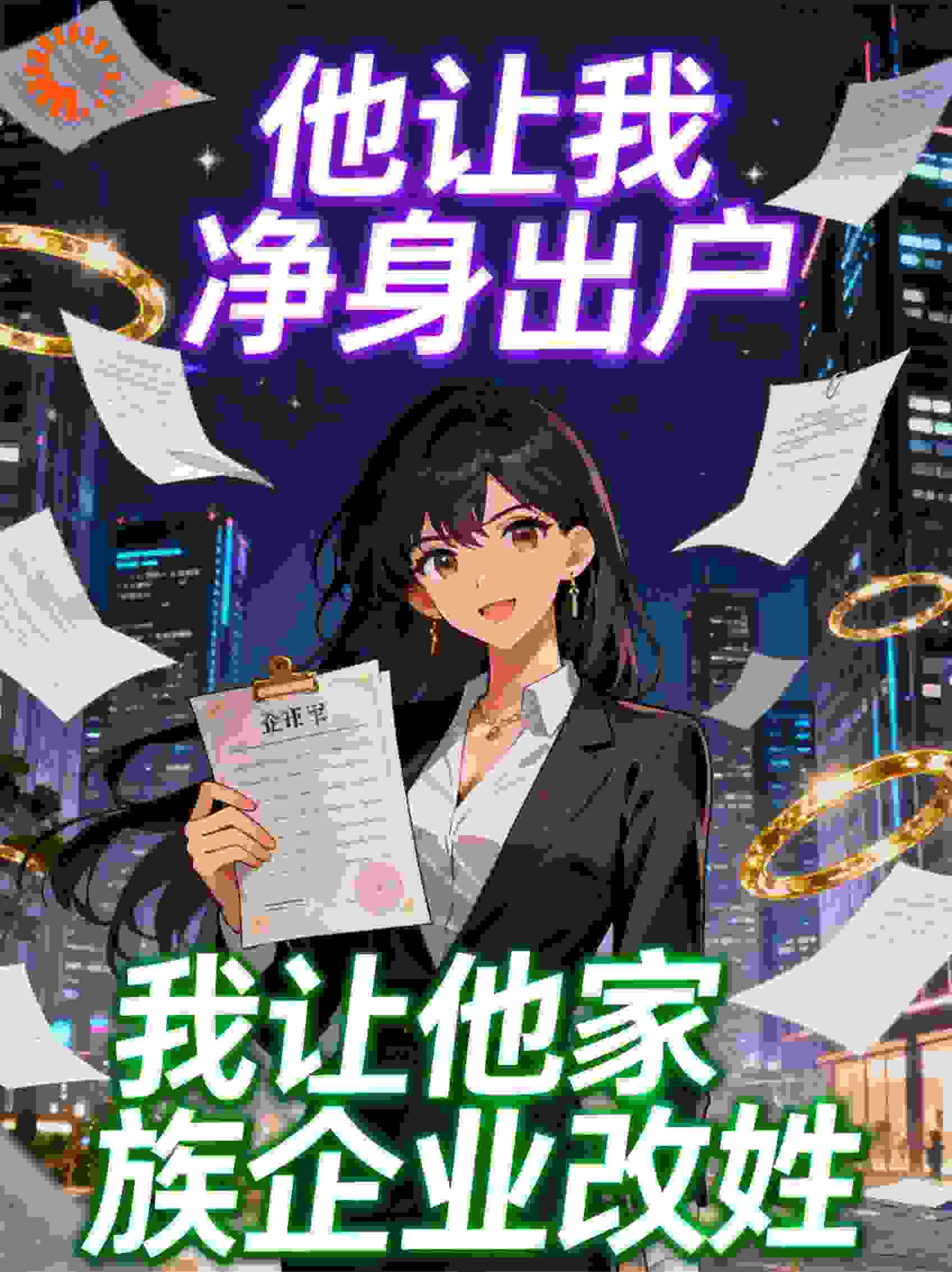他让我净身出户，我让他家族企业改姓
