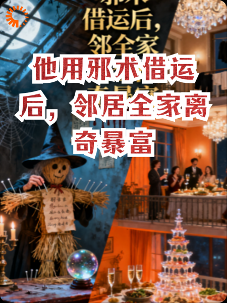 他用邪术借运后，邻居全家离奇暴富