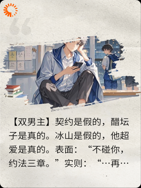 冰山室友他超爱：契约到期别想跑