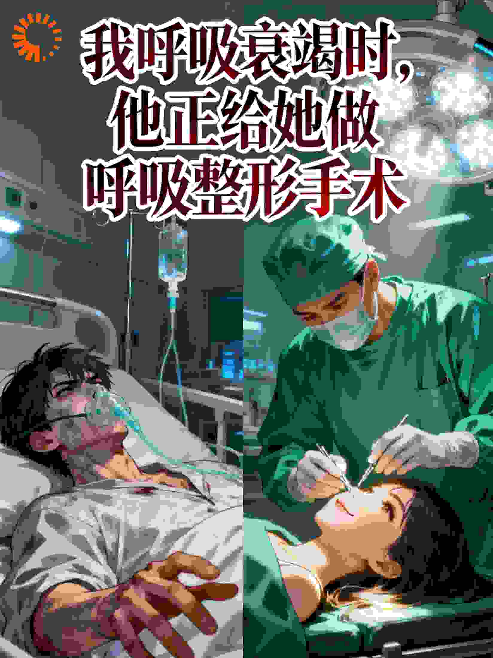我呼吸衰竭时，他正给她做呼吸整形手术