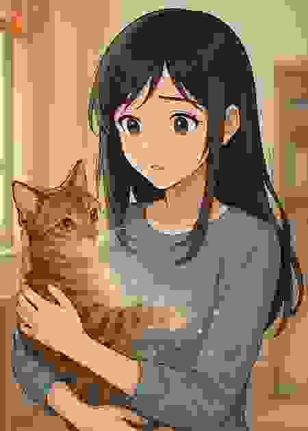 猫不见了，但家里多了个男人