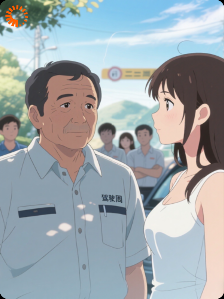 深夜练车场