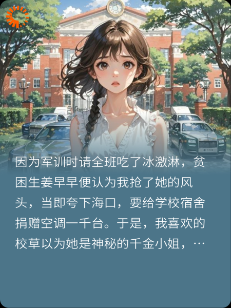校草认错贫困女，开学军训狂加戏