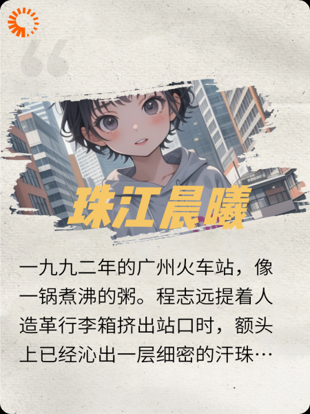 珠江晨曦