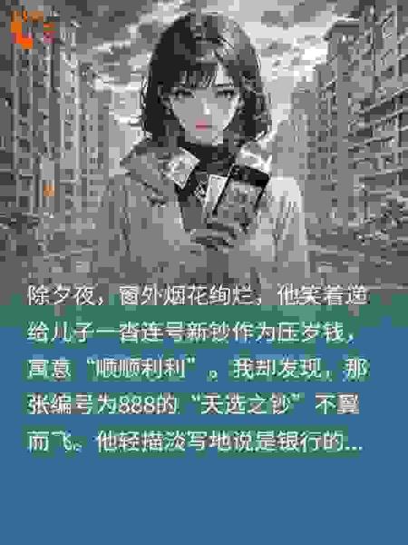 一张连号钞暴露了老公的第二个家我将他