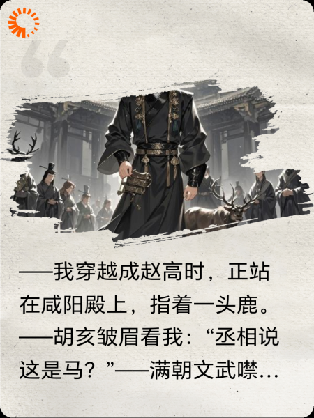 穿越成赵高，我靠造纸颠覆大秦
