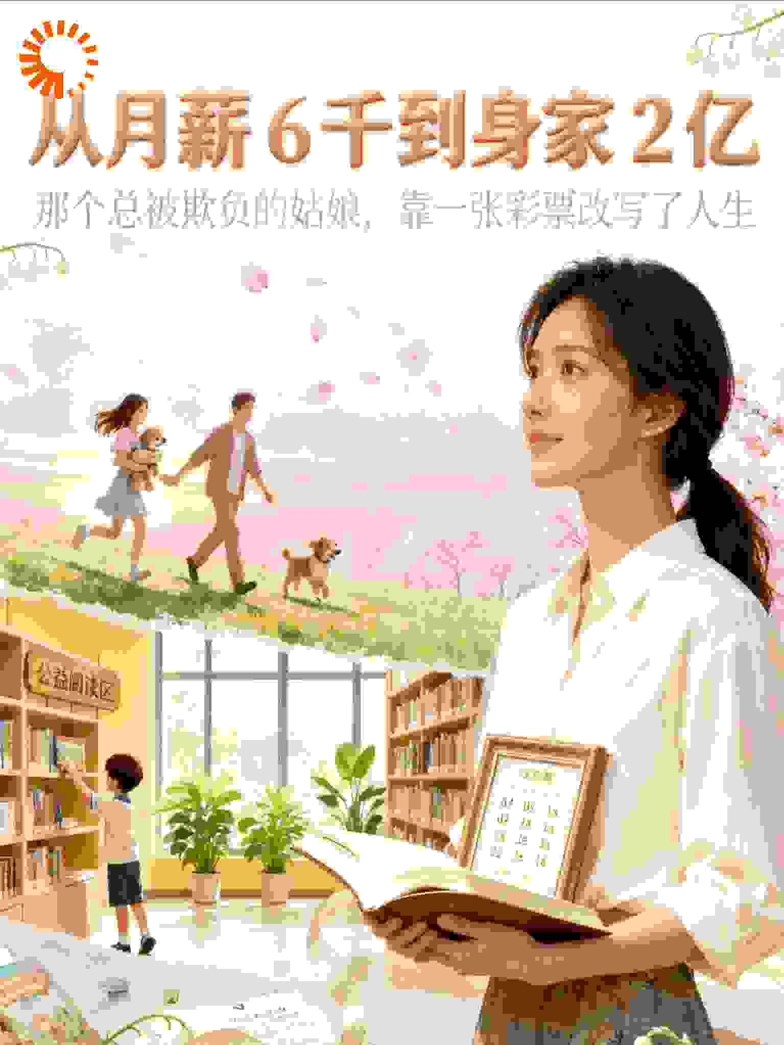 从月薪6千到身家2亿：总被欺负的姑娘，靠彩票改写人生