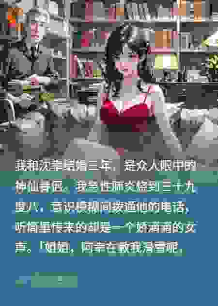 我高烧昏迷，老公正带白月光滑雪