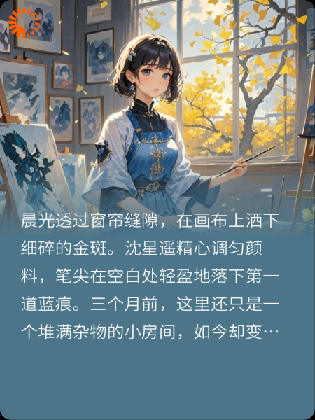 银杏下的裂影