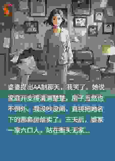 跟我AA制：卖房让你全家立马滚蛋
