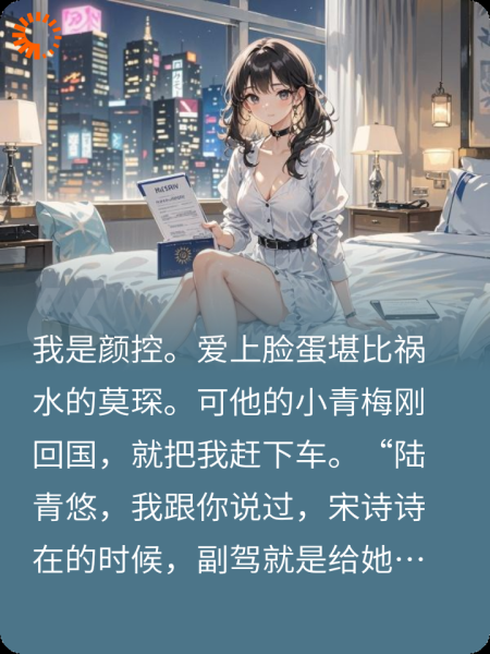 副驾只能是她的？我反手掏出剑桥录取书，他慌了