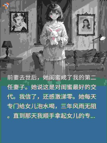 娶了前妻闺蜜，她给女儿泡水三年，打开杯盖我脊背发凉