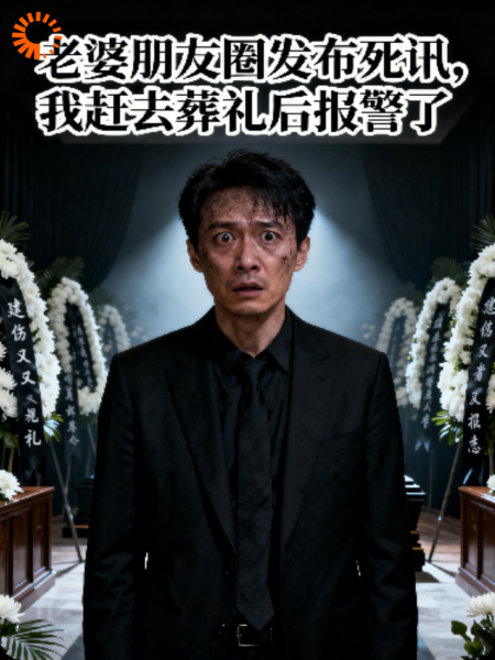 老婆朋友圈发布死讯，我赶去葬礼后报警了