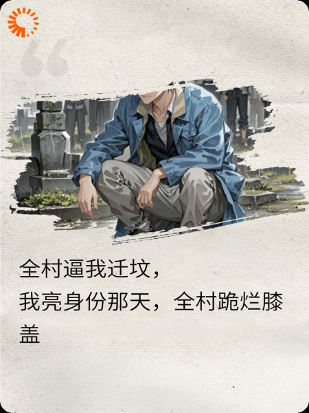全村逼我迁坟，我亮身份那天，全村跪烂膝盖