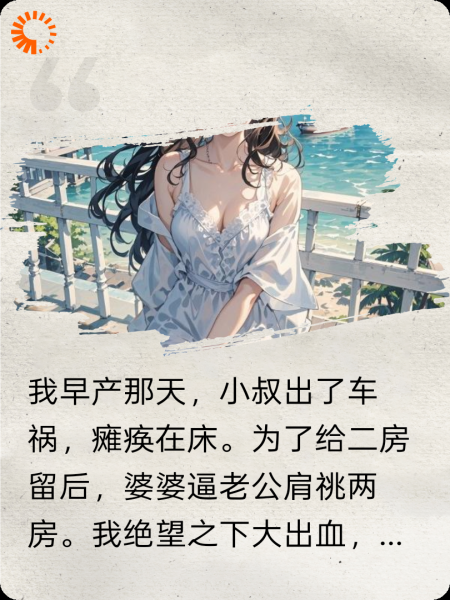 丈夫祧两房我跟残废小叔共感了