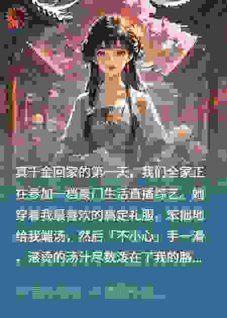真千金泼我热汤，我反手抱她滚泳池
