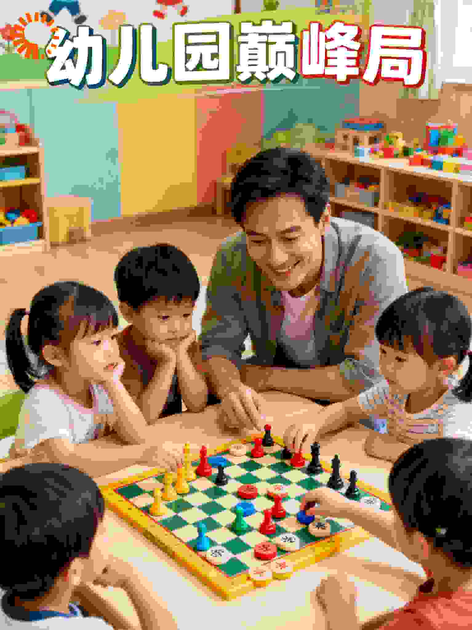 棋圣奶爸：幼儿园的巅峰局