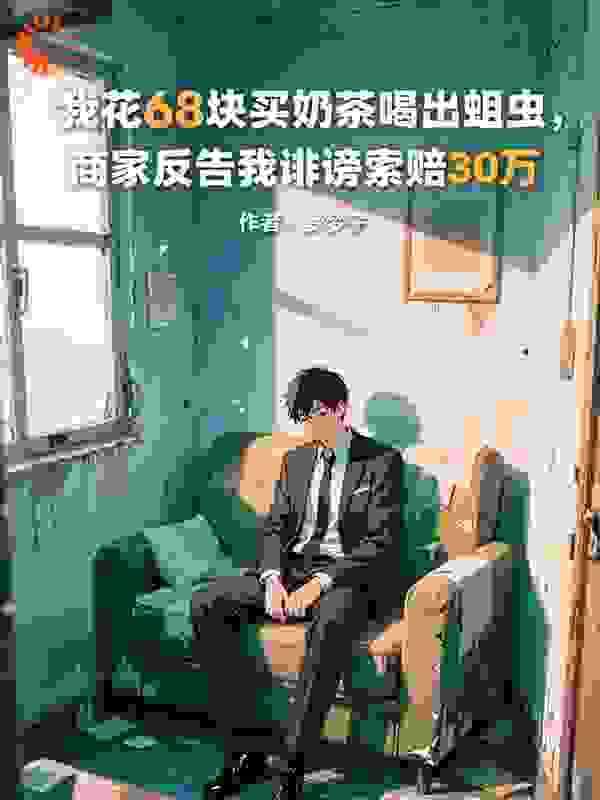我花68块买奶茶喝出蛆虫，商家反告我诽谤索赔30万