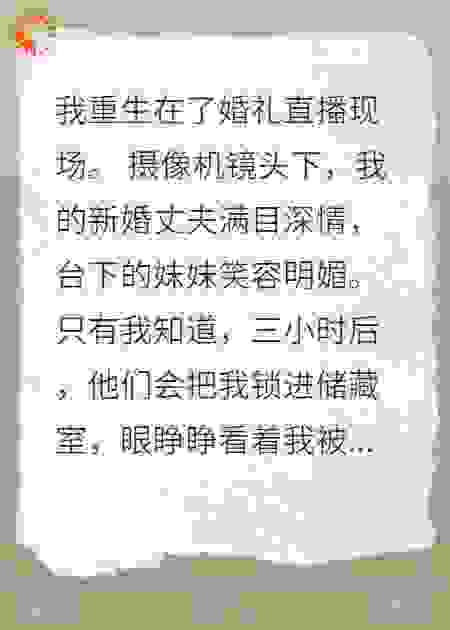 被烧死后，重生回婚礼直播现场